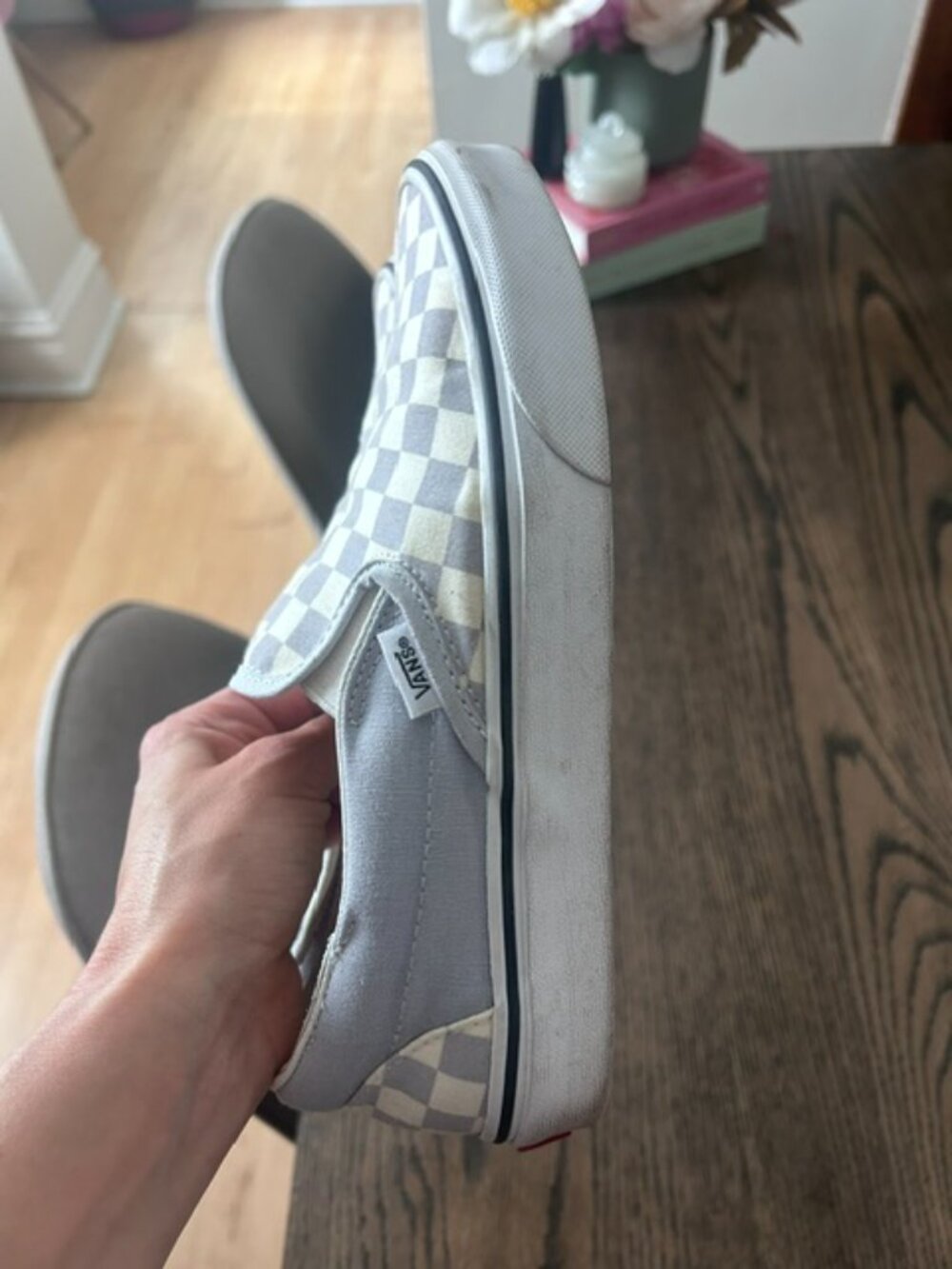 Classic Slip-On Checkerboard Shoe - Picture 4 of 6